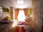 Khmer Interior Bedroom Bedroom Design Showcasing Vibrant Colors and Textures in Cambodia